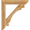 Ekena Millwork Merced Slat Rough Sawn Bracket, Western Red Cedar, 6"W x 40"D x 44"H BKT06X40X44MRC06RWR - alternate 4